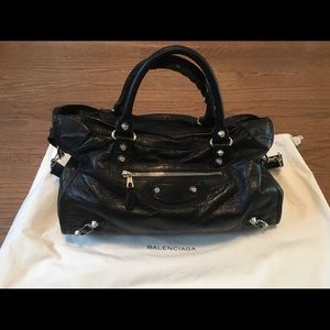 Balenciaga | City Bag Silver Hardwaree